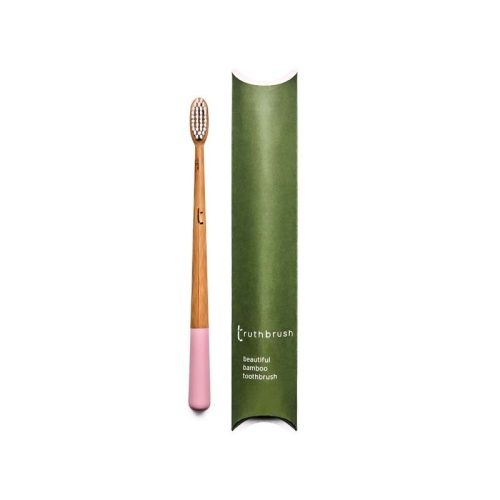 Truthbrush bambusz fogkefe - Pink